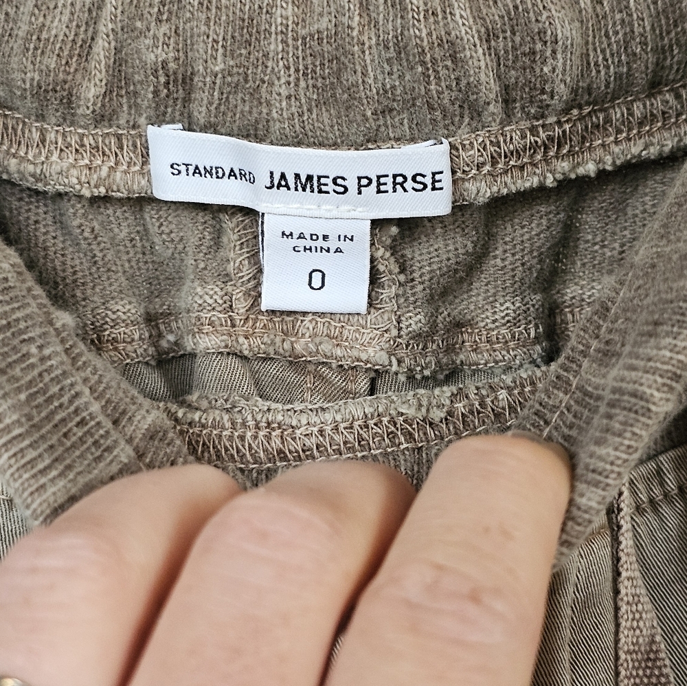 James Perse Mixed Media Pant - Picture 6 of 10